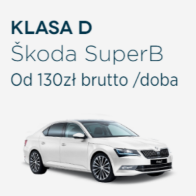 Klasa D - Skoda Superb