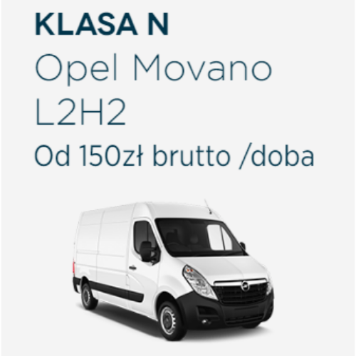 Klasa N - Opel Movano