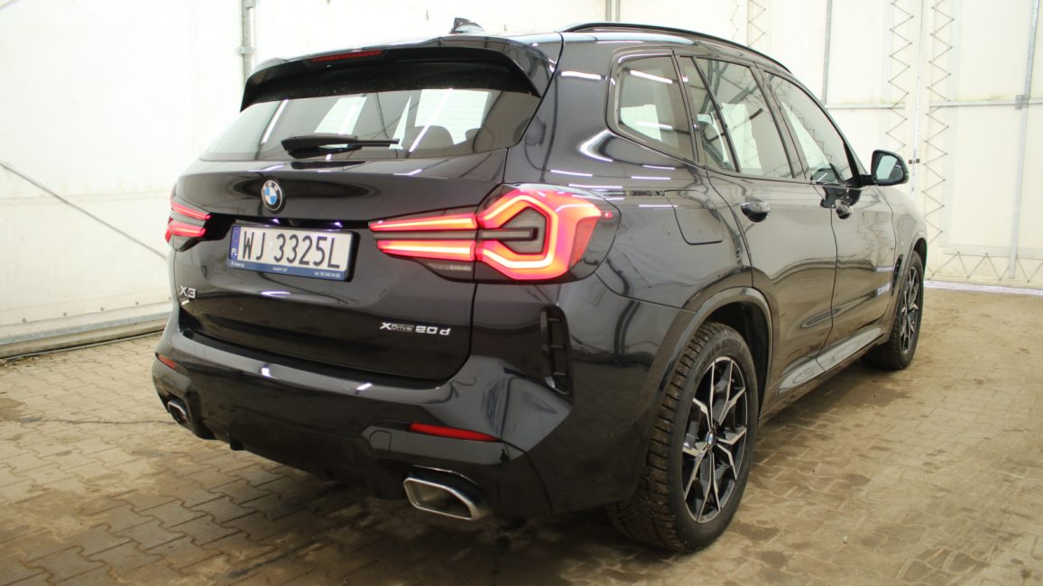 BMW X3 xDrive20d mHEV M Sport sport-aut WJ3325L w leasingu dla firm