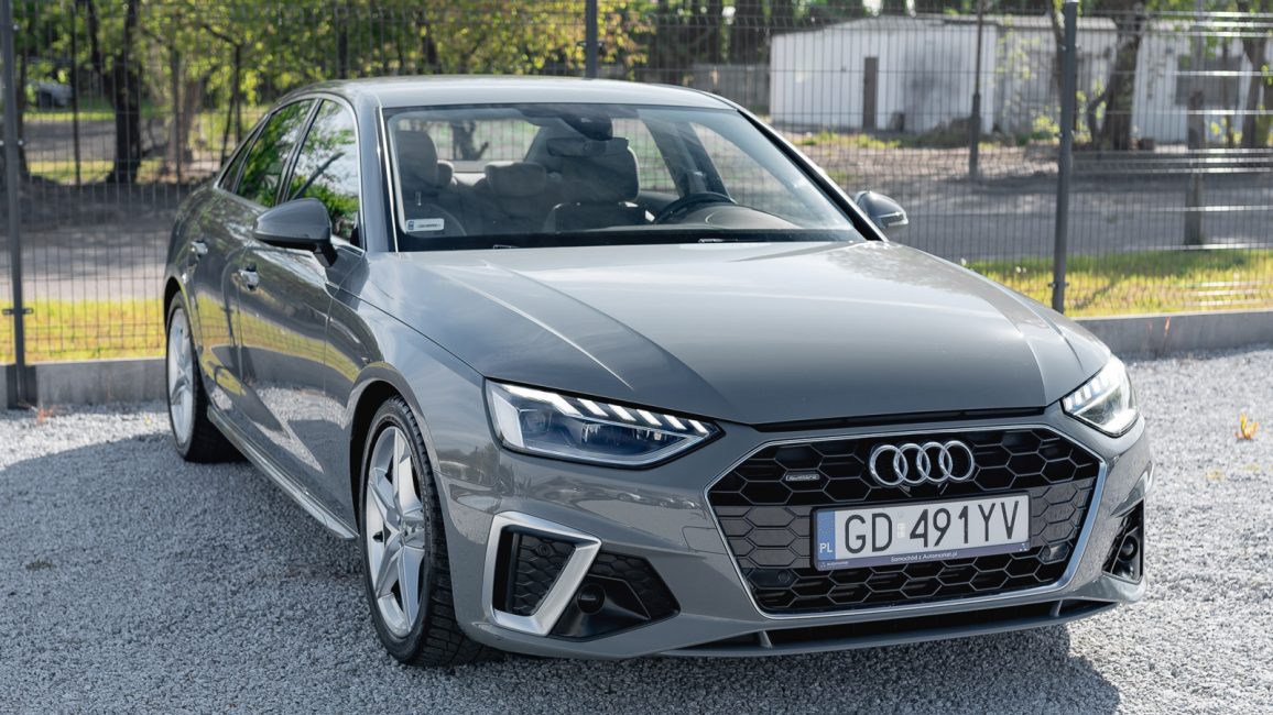 Audi A4 45 TFSI mHEV Quattro S Line S tronic GD491YV w abonamencie