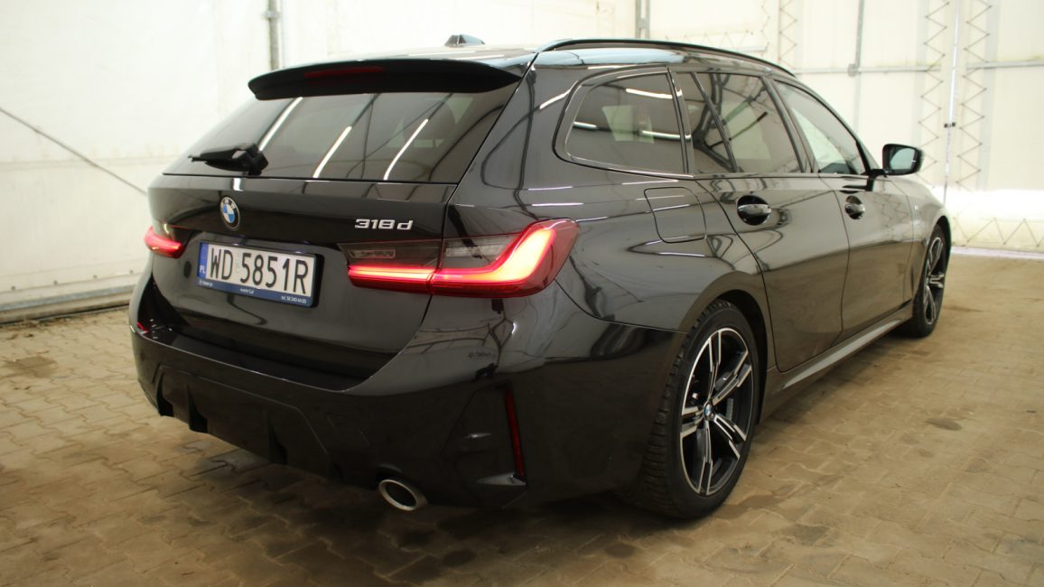 BMW 318d mHEV M Sport aut WD5851R w abonamencie