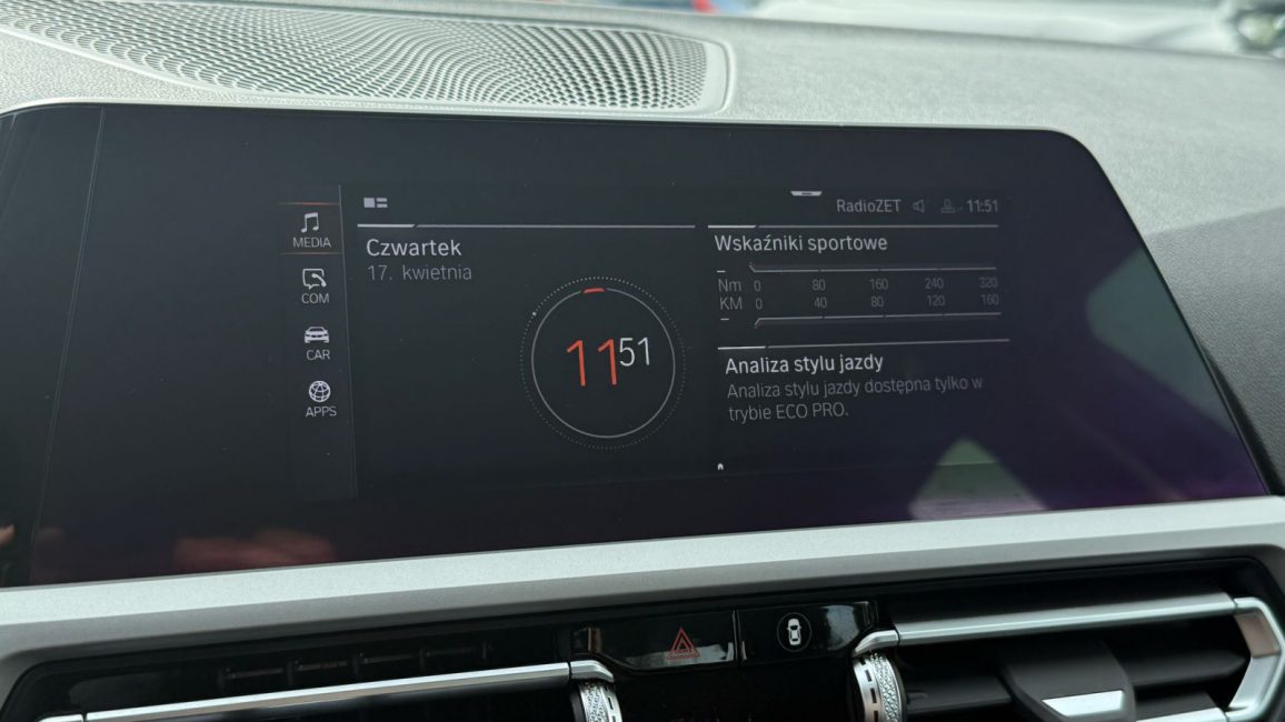 BMW 318i Advantage aut WX3928E w leasingu dla firm