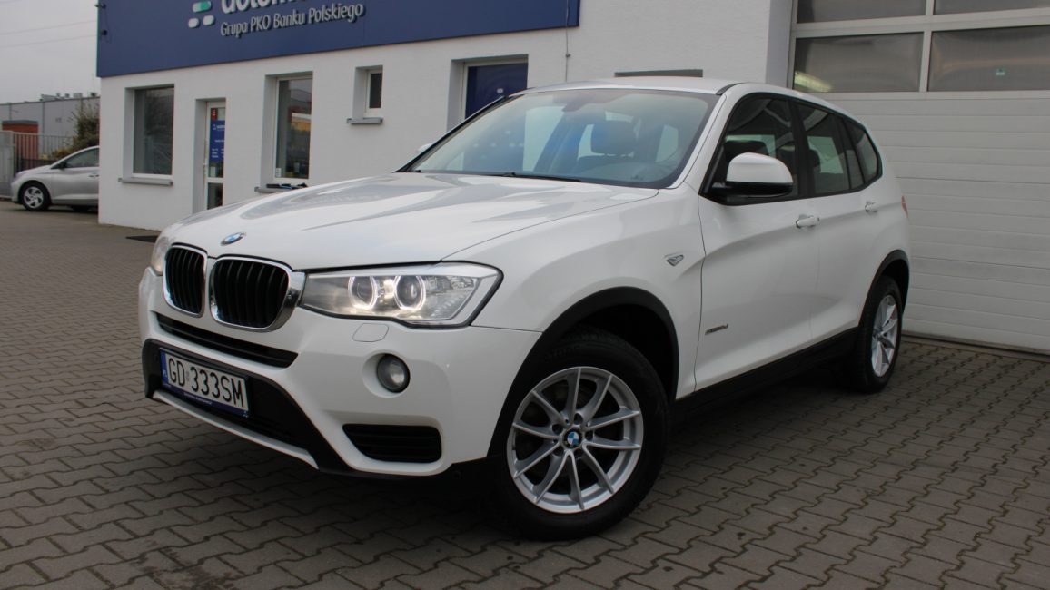 BMW X3 sDrive18d Advantage aut GD333SM w zakupie za gotówkę